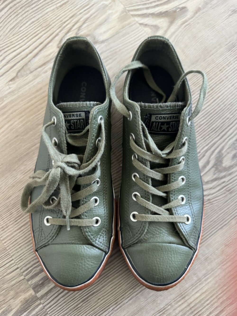 Converse - All Star Chuck Taylor Leather Ox Sneakers - US Men's 5